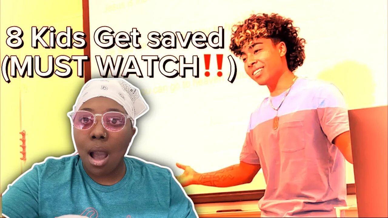 8 people get saved in class | Amber&Datruth Reaction