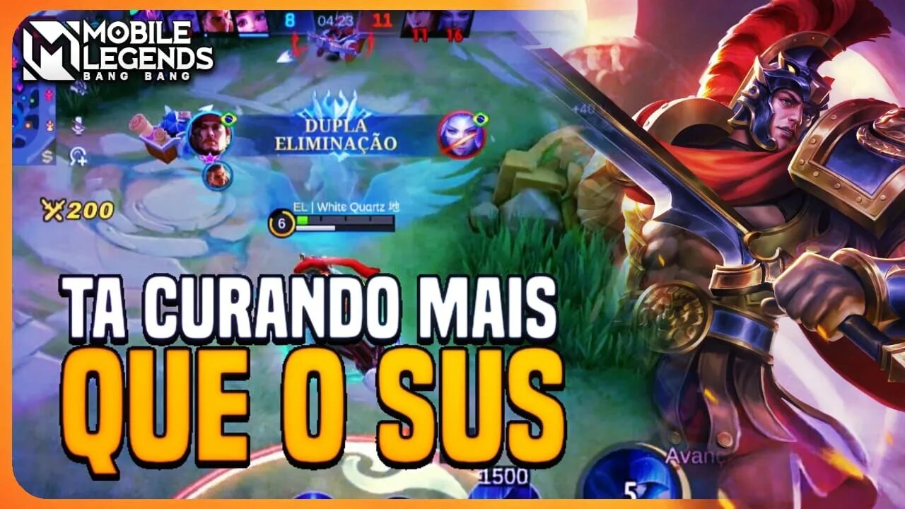 LAPU TA SIMPLISMENTE CURANDO MUITO DEPOIS DO BUFF!! | MLBB