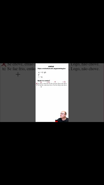 Teste ANPAD Raciocínio Lógico - Exemplo #shorts