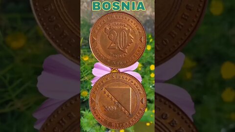 Bosnia 20 Finings 2009.#shorts #coinnotesz