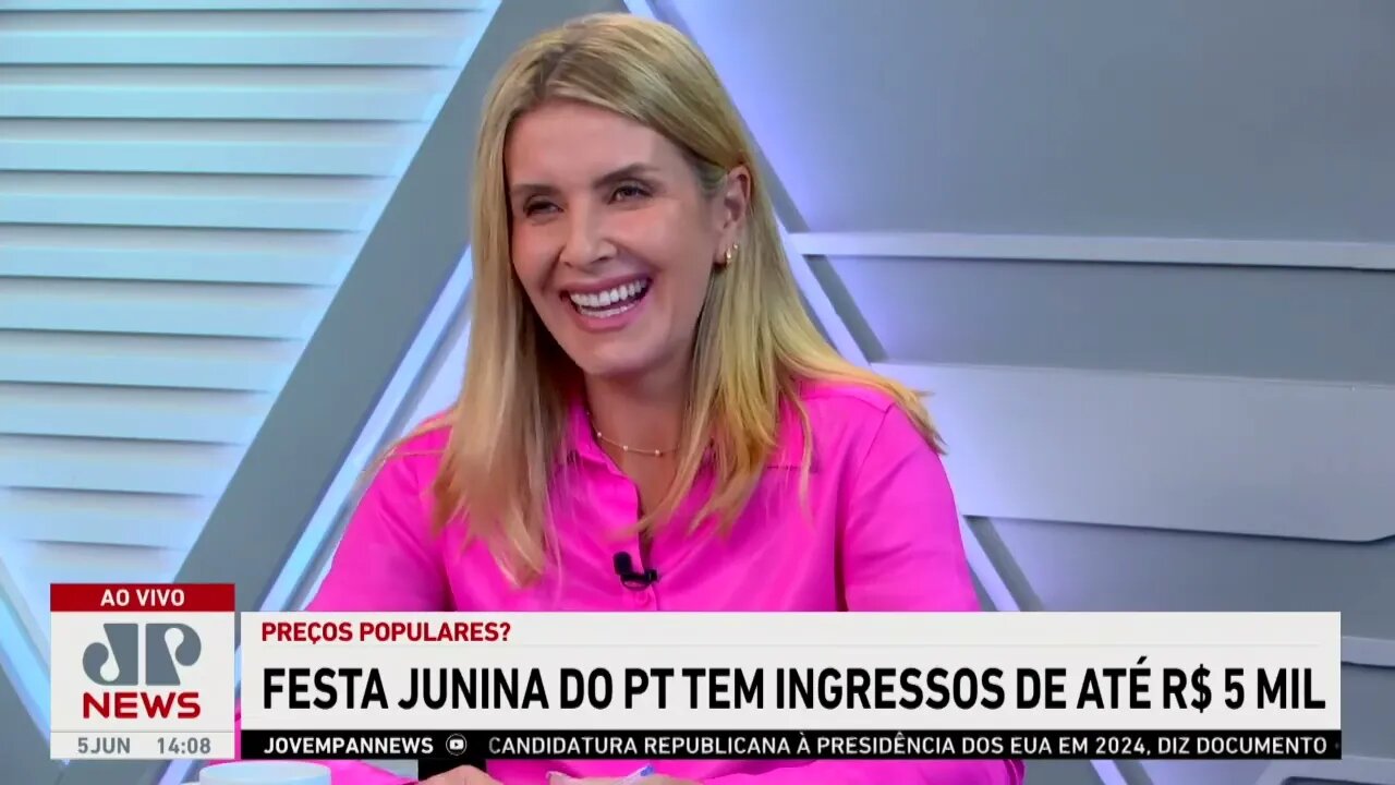 Comentaristas analisam festa junina do PT com ingressos de até R$ 5 mil I LINHA DE FRENTE