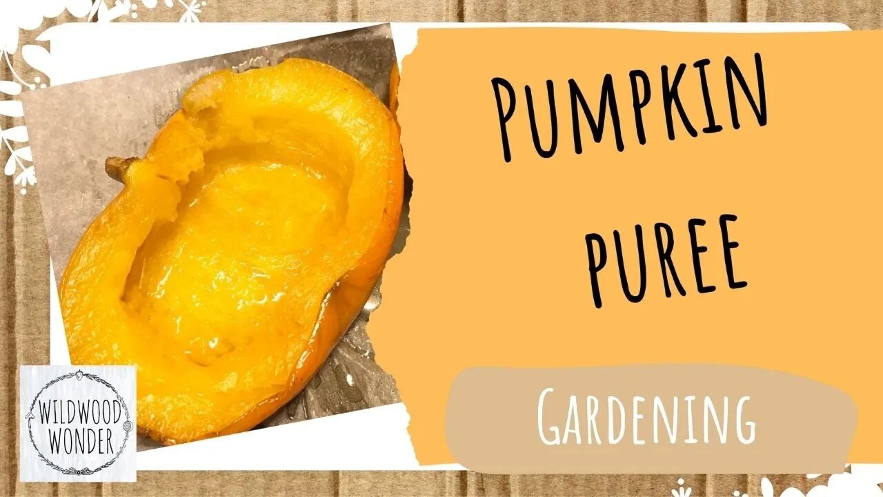 How to Make Pumpkin Purée