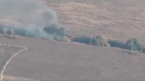 Ukraine released video of shooting down Russian Mi 8 helicopter