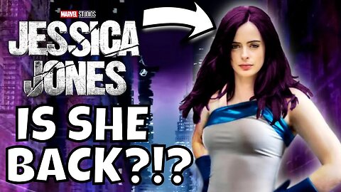 Jessica Jones COMING BACK Krysten Ritter and her PURPLE Hair MCU Update