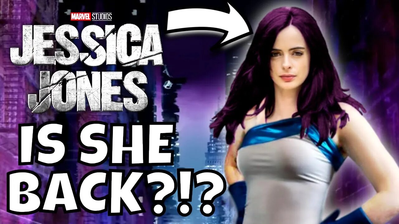 Jessica Jones COMING BACK Krysten Ritter and her PURPLE Hair MCU Update