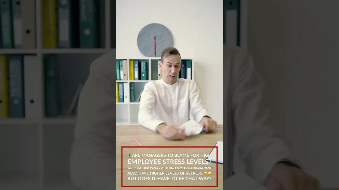 🏌️‍♂️Are #Managers to Blame for High #Employee #StressLevels? #employeeengagement 😖😖