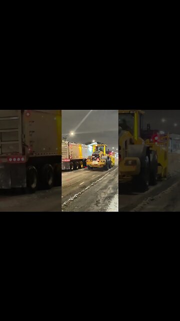 Snow Removal | Dump Truck Nonstop Operation