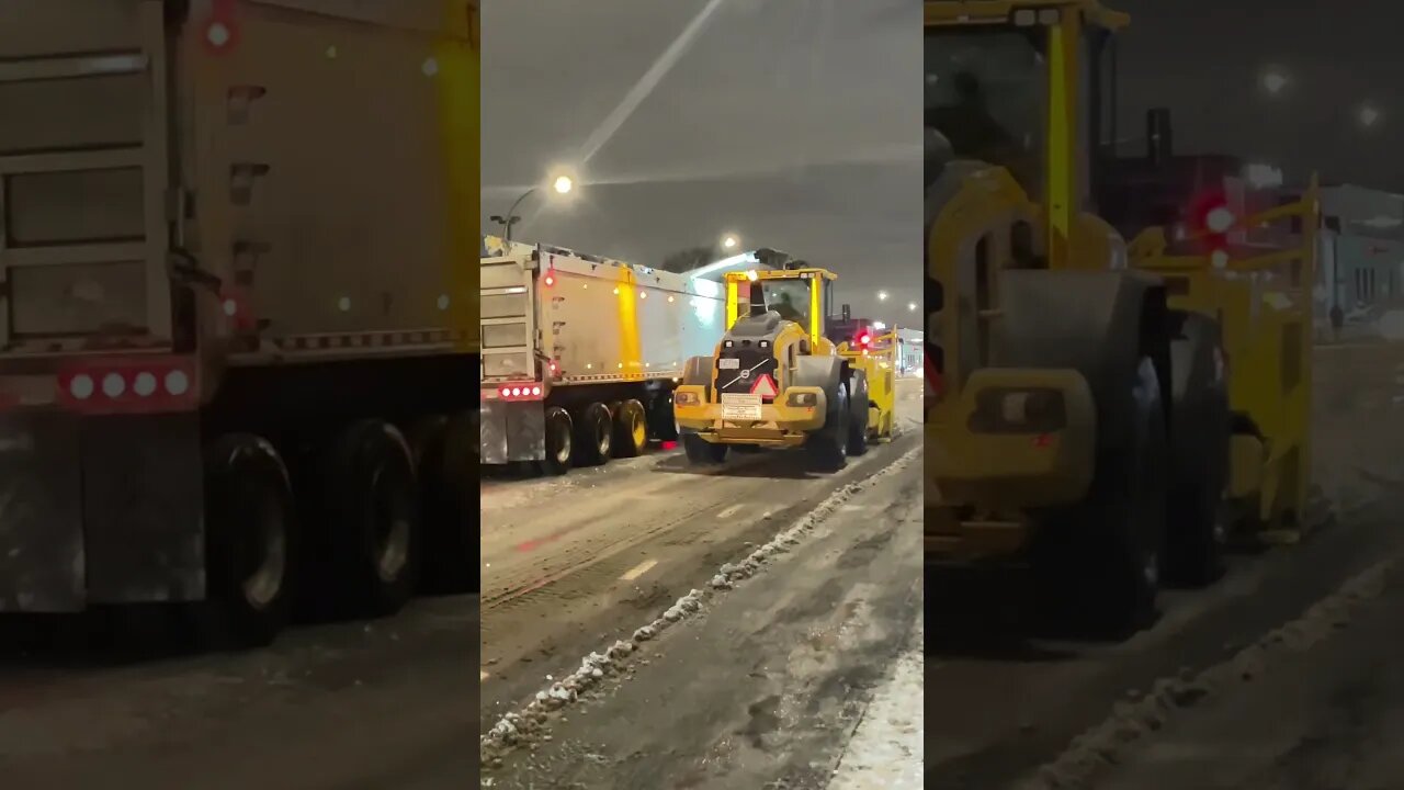 Snow Removal | Dump Truck Nonstop Operation
