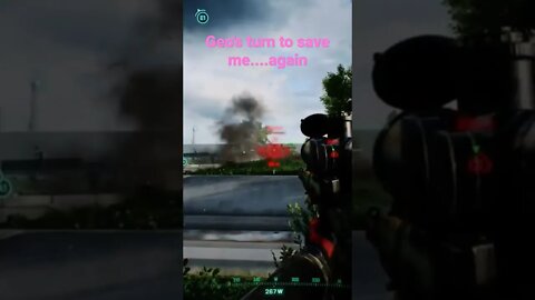 Her grenade saved my kiester