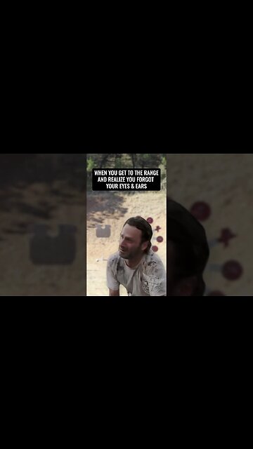 Instant Regret🙄 #gunmemes #gunrange #ppe