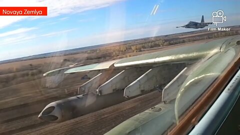 Low flying Russian Su-25SM3s pulverized Ukrainian troops in Kherson direction