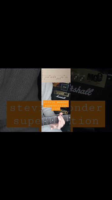 Stevie Wonder- Superstition riff