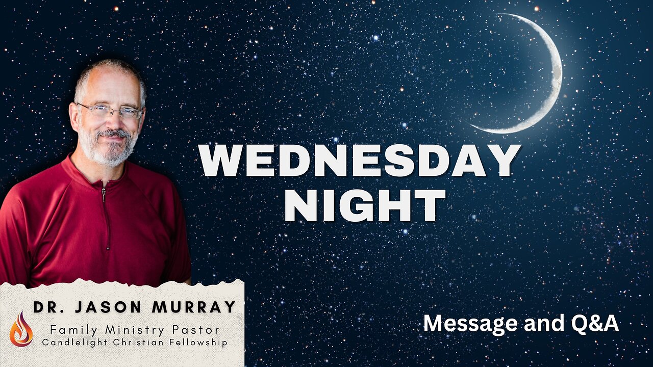 Wednesday Night Q&A | Pastor Jason Murray | 10/11/23 LIVE