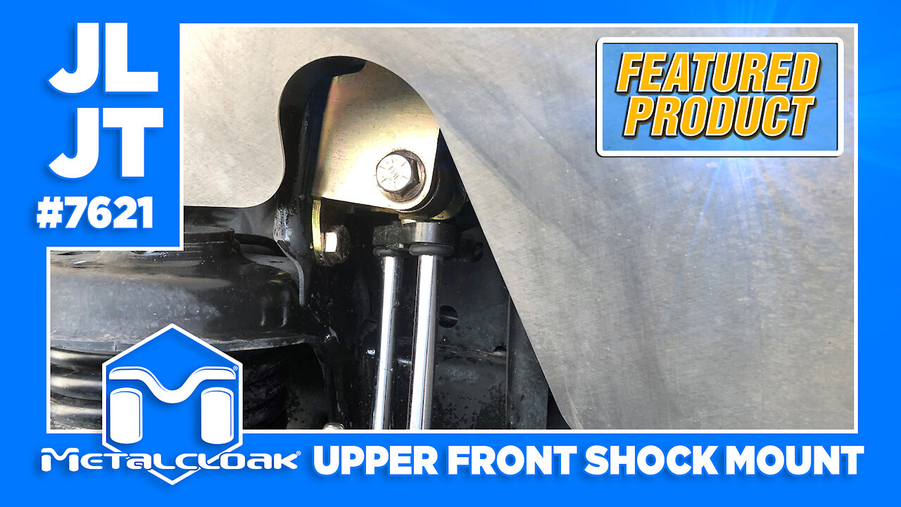 Upper Front Shock Mount Kit, JL Wrangler | JT Gladiator