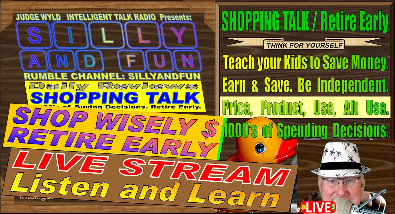 Live Stream Humorous Smart Shopping Advice for Thursday 06 06 2024 Best Item vs Price Daily Talk