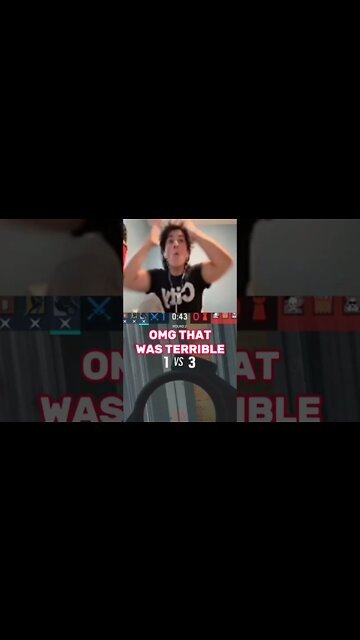 How SILVER players SHOOT‼️😭 | #shorts #gaming #rainbowsixsiege