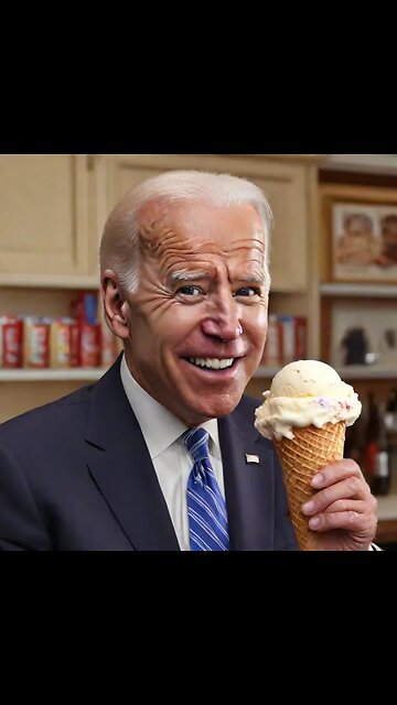 AI art: Joe Biden Ice Cream Ad
