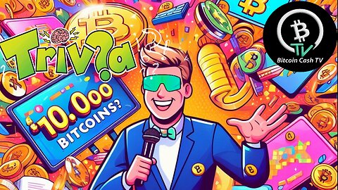 First ever Bitcoin Cash Trivia Gameshow! Up to 100 Live players can play to win prizes instantly!