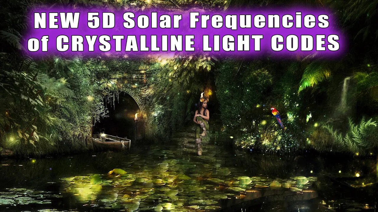 NEW 5D Solar Frequencies CRYSTALLINE LIGHT CODES ~ ANGELIC FREEDOM ALLIANCE (Star Tribes of Light)