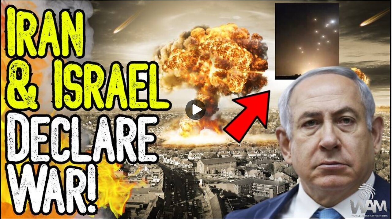 BREAKING: IRAN & ISRAEL DECLARE WAR! - Bombings In Tel Aviv As Iran Says "ENOUGH!" - Start Of WW3!