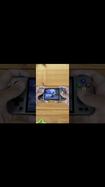 Esse novo portátil chinês vai destruir a concorrência! Roda até PS2! RG405m #shorts