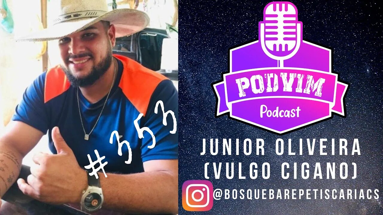 JUNIOR OLIVEIRA ( DONO DO BOSQUE BAR E PESTICARIA ) - PODVIM #353