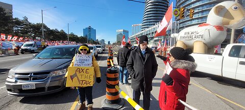 2024 03 24 Brampton convoy Mississauga protest