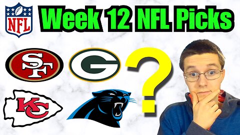 Week 12 NFL Picks and Predictions - 2024!!! #nfl