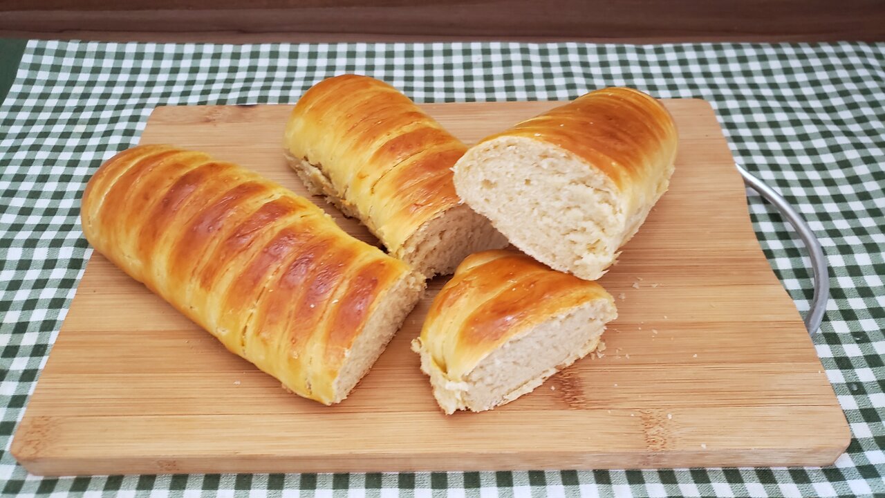 Pão caseiro fácil e nem precisa sovar a massa /delicioso