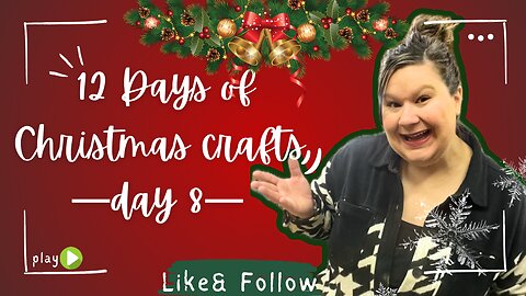 Day 8: Easy Pallet Christmas Ornament | 12 Days of Christmas Crafts