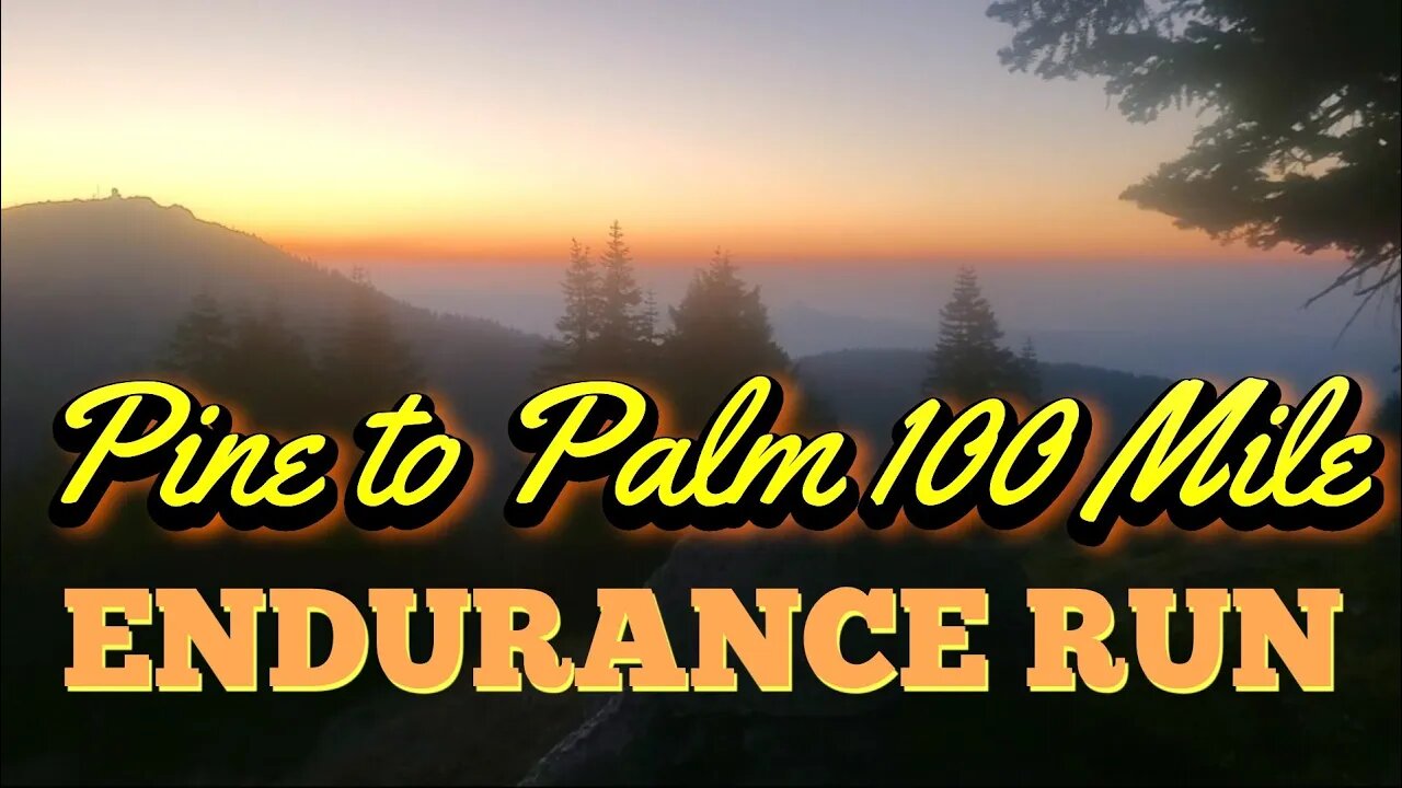 Unfinished Business: 2023 Pine to Palm 100 Mile Endurance Run