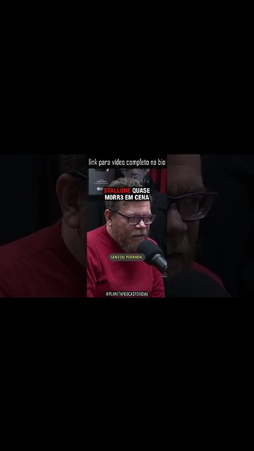 “E ELE NÃO CONSEGUIU FILMAR” SYLVESTER STALLONE Roberto Sadovski | Planeta Podcast #shorts