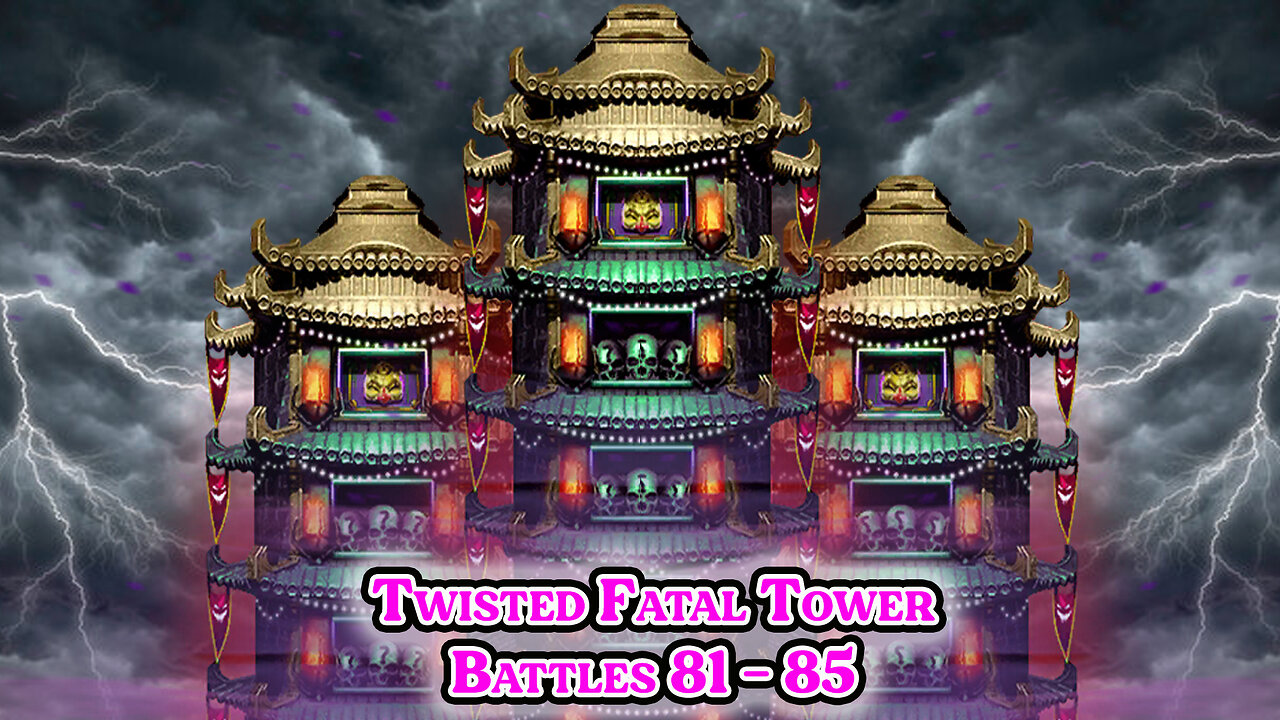 MK Mobile. Twisted Fatal Tower - [ Battles 81 - 85 ]