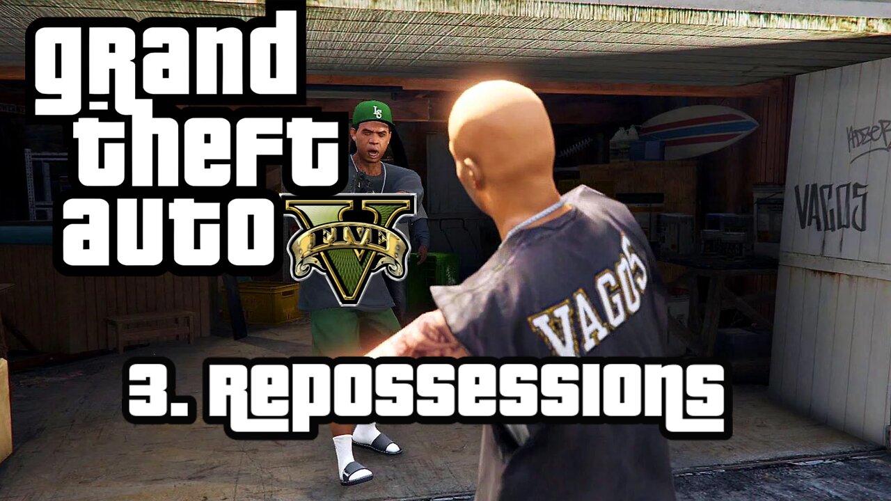 1ST PERSON MODE ONLY | GTA 5 STORY | Repossessions