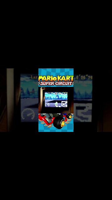 Mario Kart Super Circuit - Retro Ghost Valley 3 - 1-Lap 9.05
