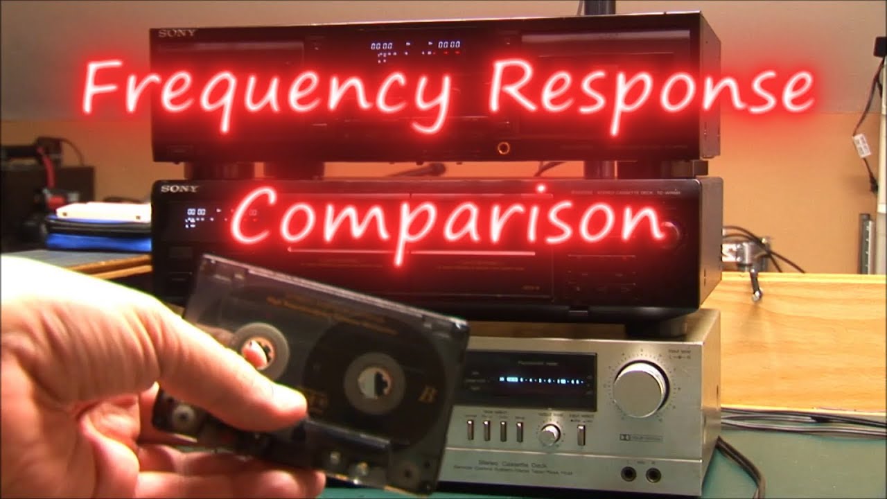 013 - Cassette Deck Frequency Response Comparison - Sony TC-WR535, TC-WR661, Technics RS-M24