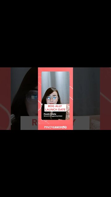 ROG Ally Launch Date #asus #pinoygamerph #podcast #podcastph #podcastphilippines #shorts #shortsph