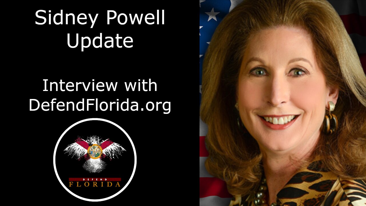 Sidney Powell EXPLOSIVE Interview - Retaking American Freedom