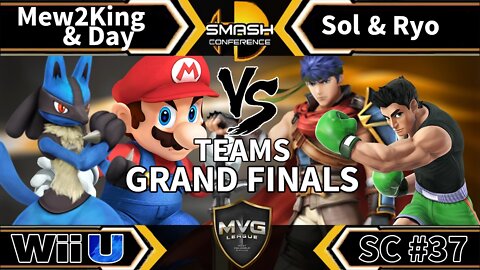 ONI|Day & COG MVG|Mew2King vs. MVG|Sol & MVG|Ryo - Teams SSB4 Grand Finals - Smash Conference 37