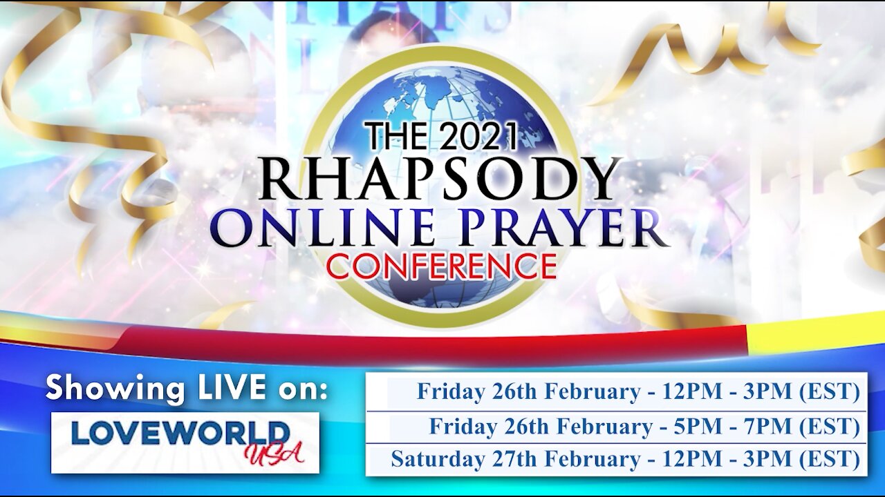 Rhapsody Online Prayer Conference | Friday, February 26 @ 12pm (EST) for 24 hours
