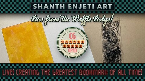 🔴 LIVE! CREATING THE GREATEST BOOKMARK OF ALL TIME! Live at the CG Waffle Lodge!
