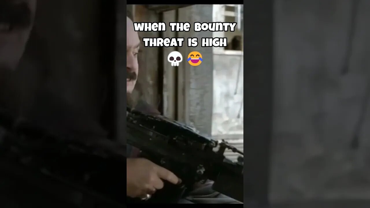When the BOUNTY THREAT is HIGH 🤣 #shorts