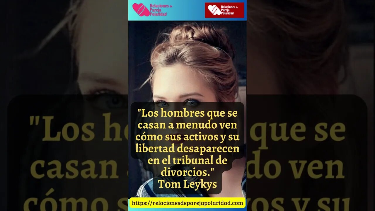 19. Los hombres que se casan a menudo ven cómo sus activos #tomleykys #amor #ligar #seducción #li