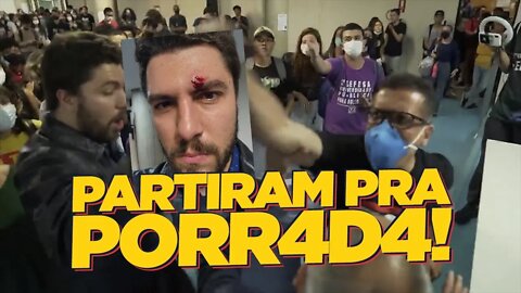 Fomos AGREDIDOS por ESQUERDISTAS na UNIFESP!