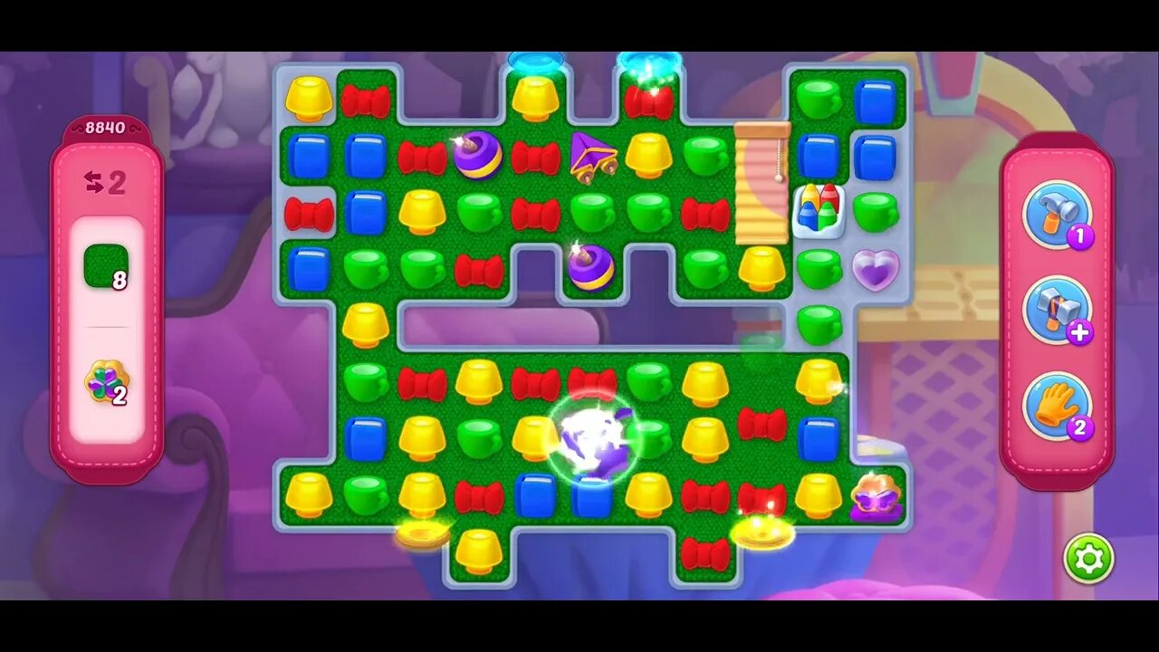 Playrix Homescapes Gameplay Walkthrough Level 8840