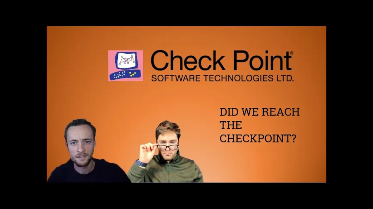 Did We Reach The Checkpoint With Checkpoint... ($CHKP) | Subscriber Request