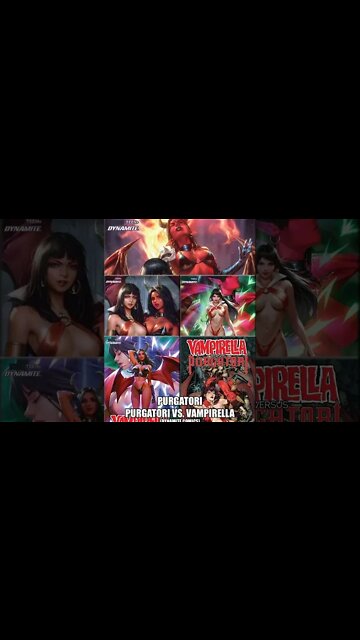 Purgatori vs. Vampirella Covers