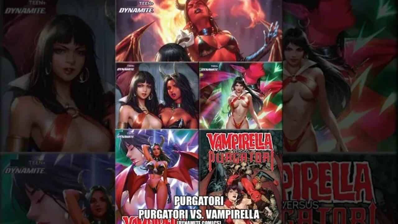 Purgatori vs. Vampirella Covers