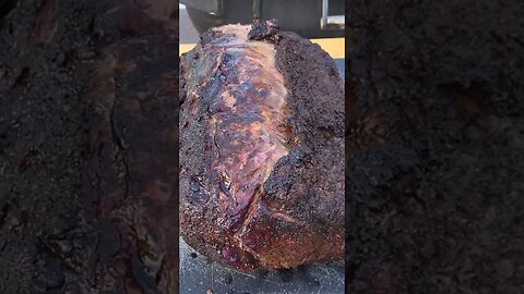 Seared Perfection...Prime Rib...Franklin BBQ Offset Smoker #bbq #offset #smoker #primerib