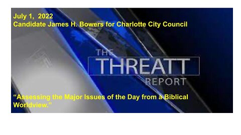 Candidate for Charlotte City Council District 3 James H. Bowers